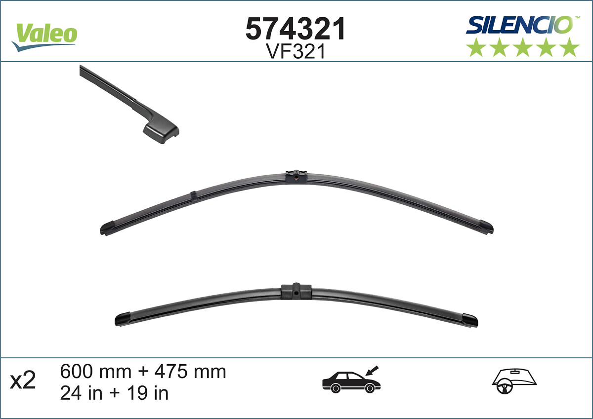 Lamela stergator 574321 VALEO